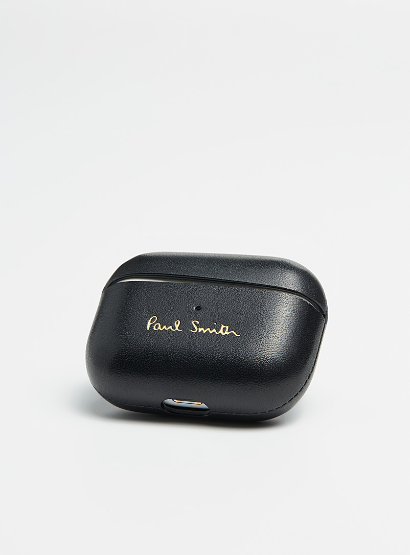 Paul Smith Black Paul Smith Airpods Pro case for men