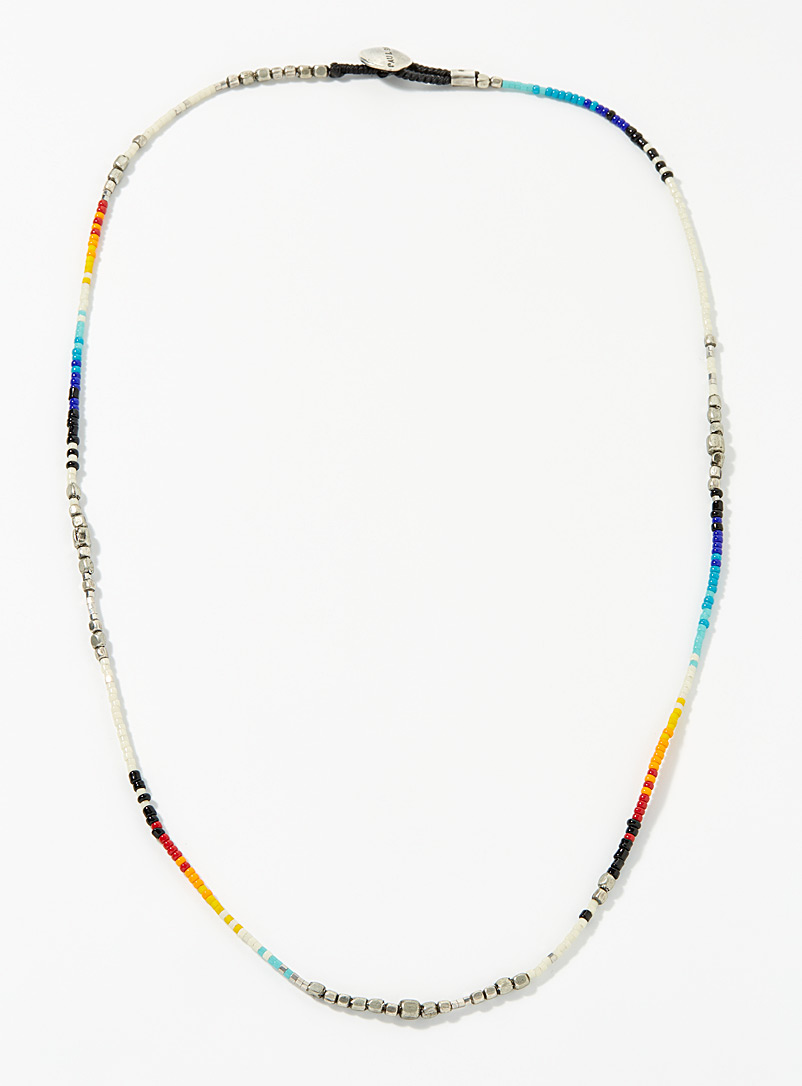 Paul Smith Assorted Graded colour bead necklace for men
