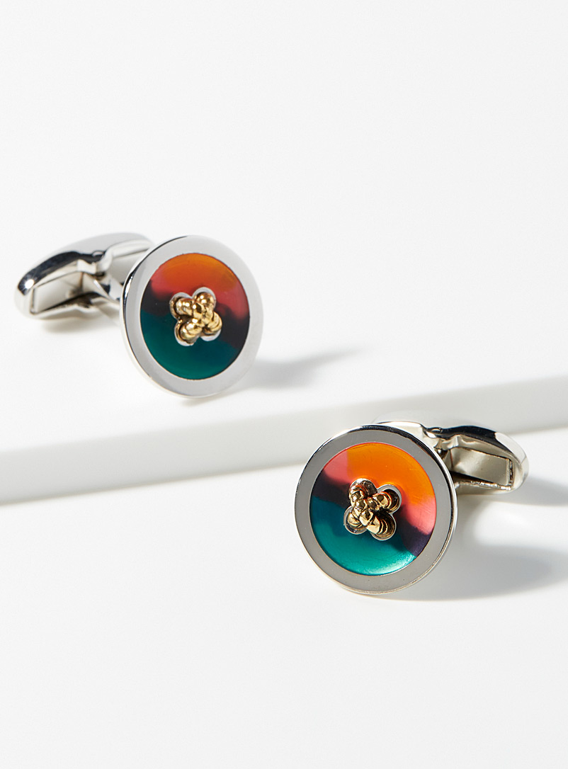 Paul Smith Assorted Colourful cufflinks for men