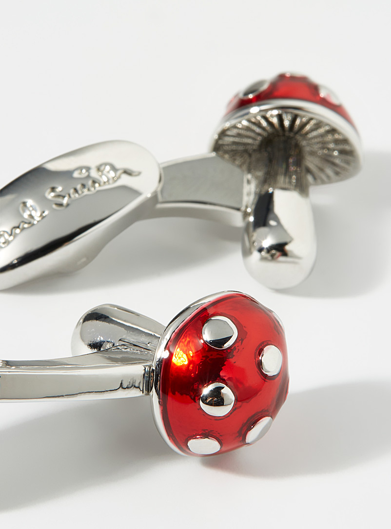 Paul Smith Red Mushroom cufflinks for men