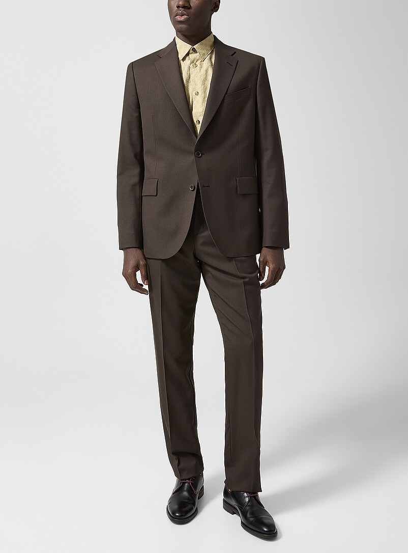 The Camberwell Brown Wool Suit