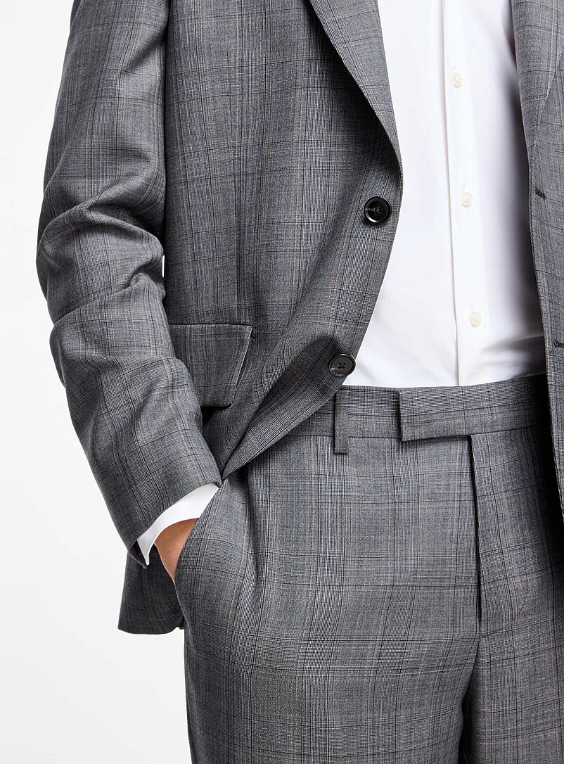 The Brierley checkered grey suit product image 2