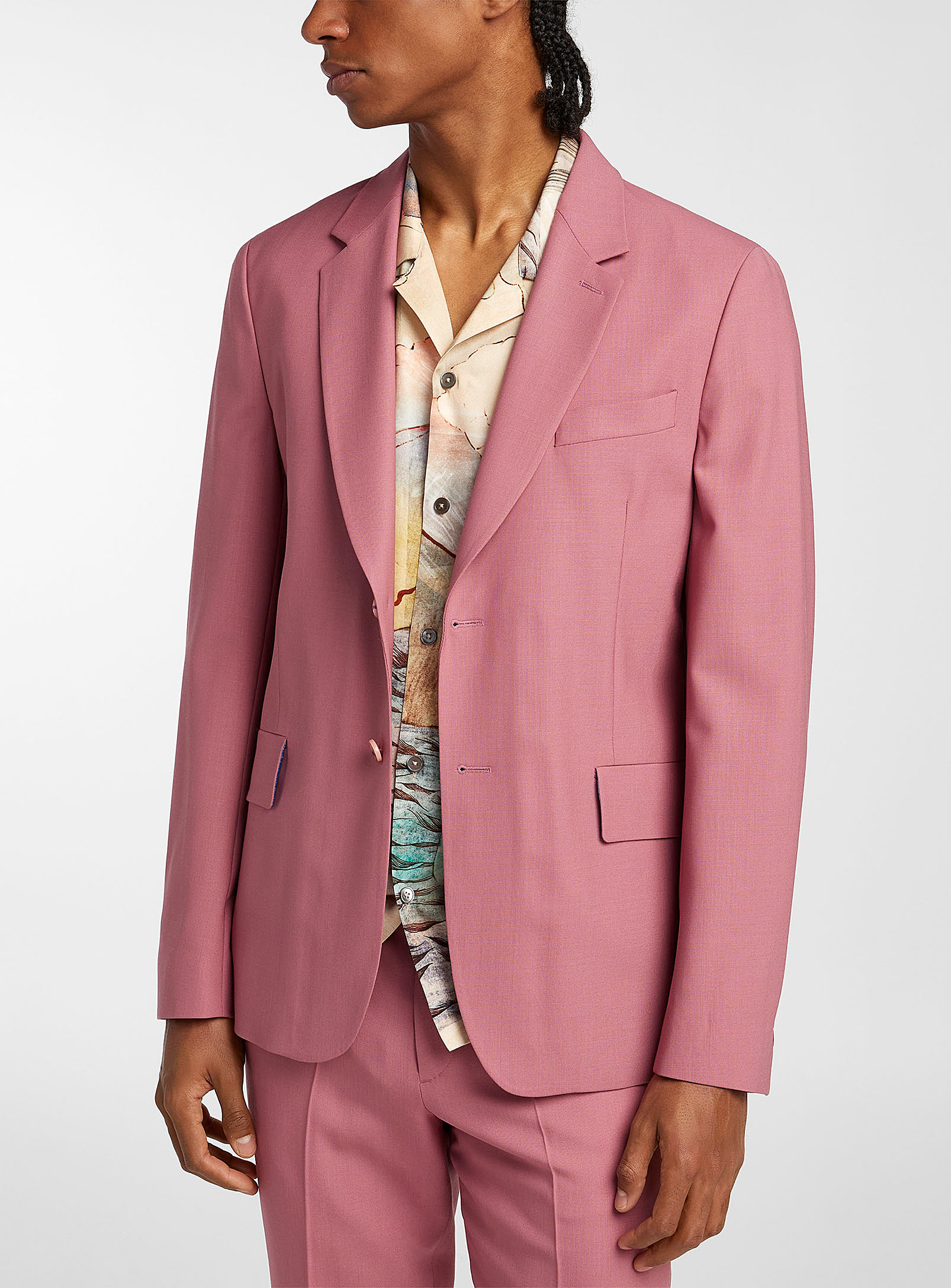Paul Smith - Men's Pure wool pink jacket