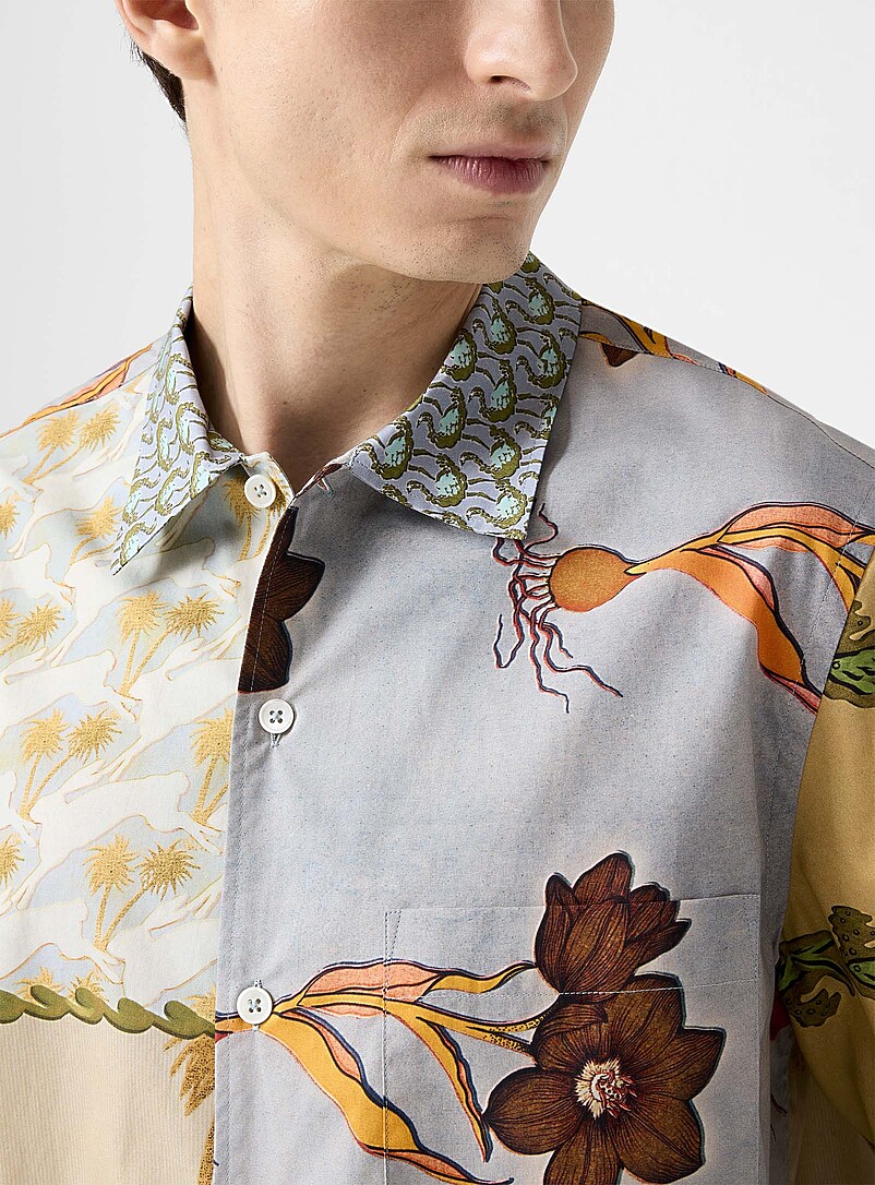 Flowers and palm trees shirt product image 2