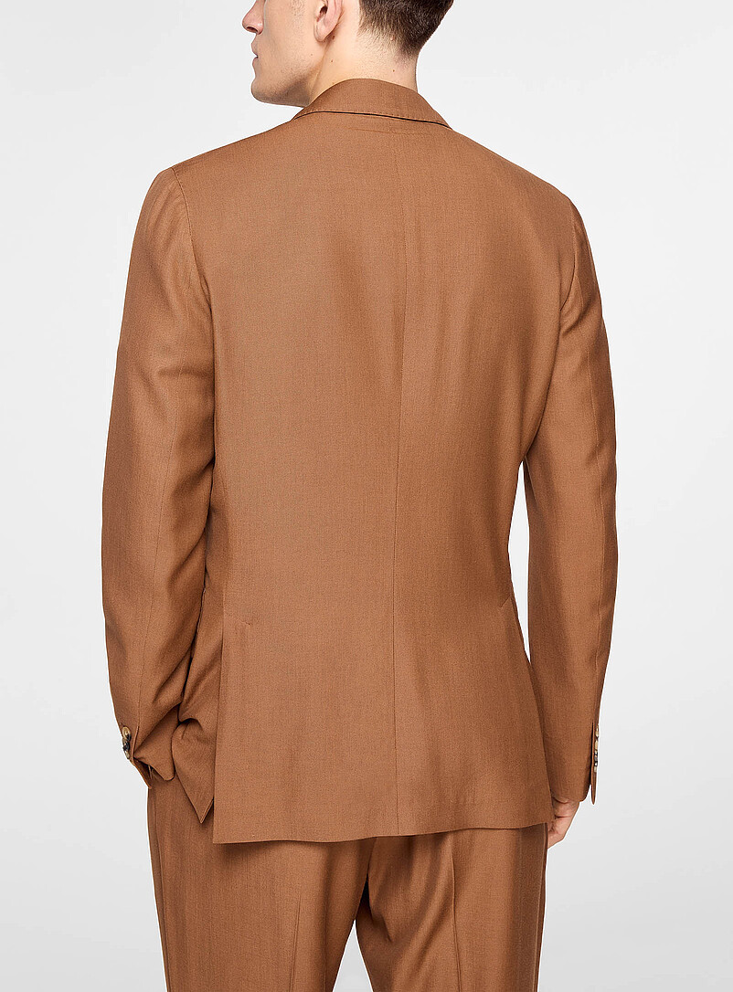 Hazelnut double-breasted blazer product image 3
