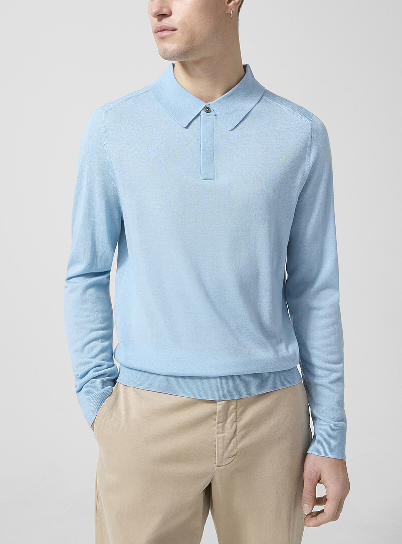 Pure Merino Wool Polo