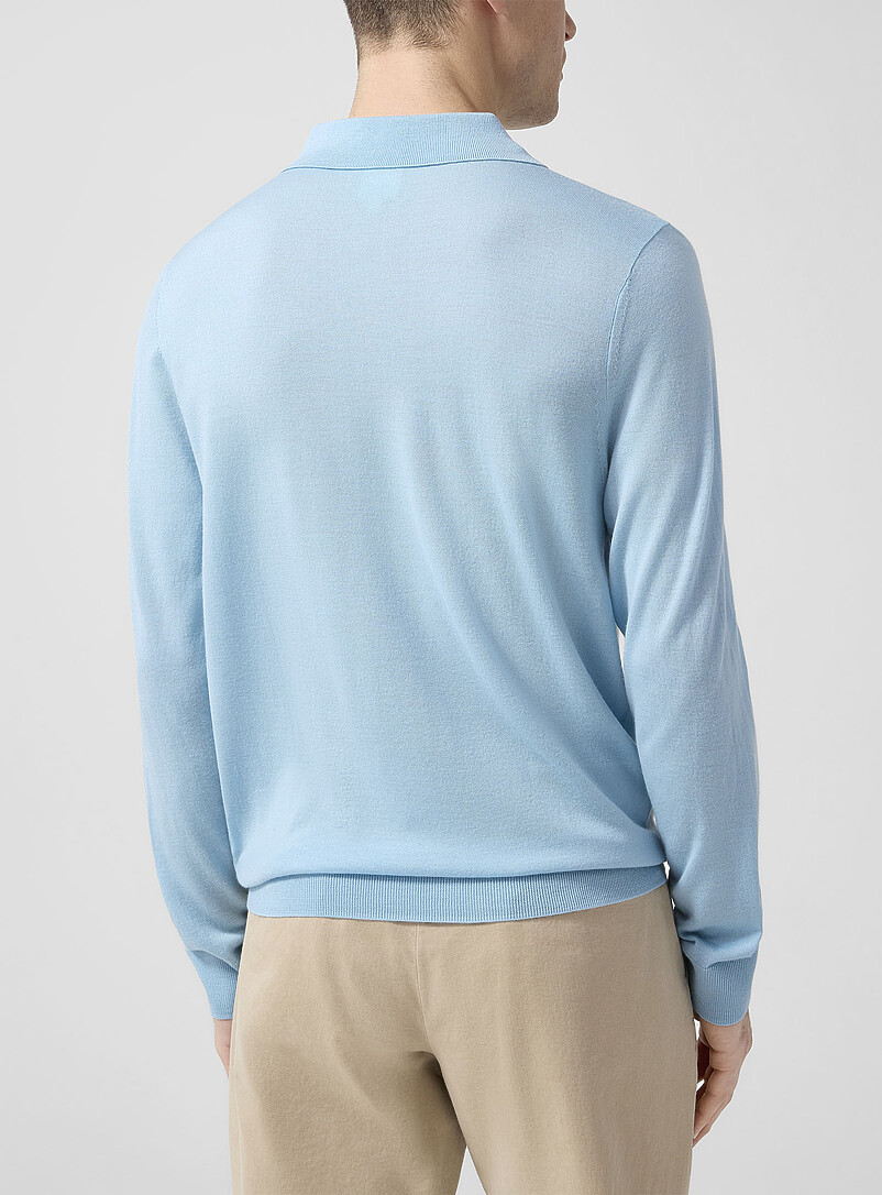 Pure merino wool polo product image 3