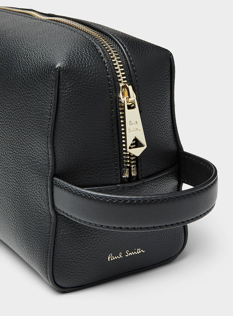 Signature stripes leather travel case product image 2