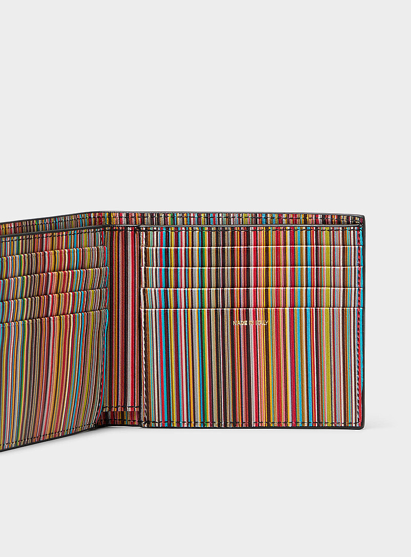 Signature stripe wallet product image 2