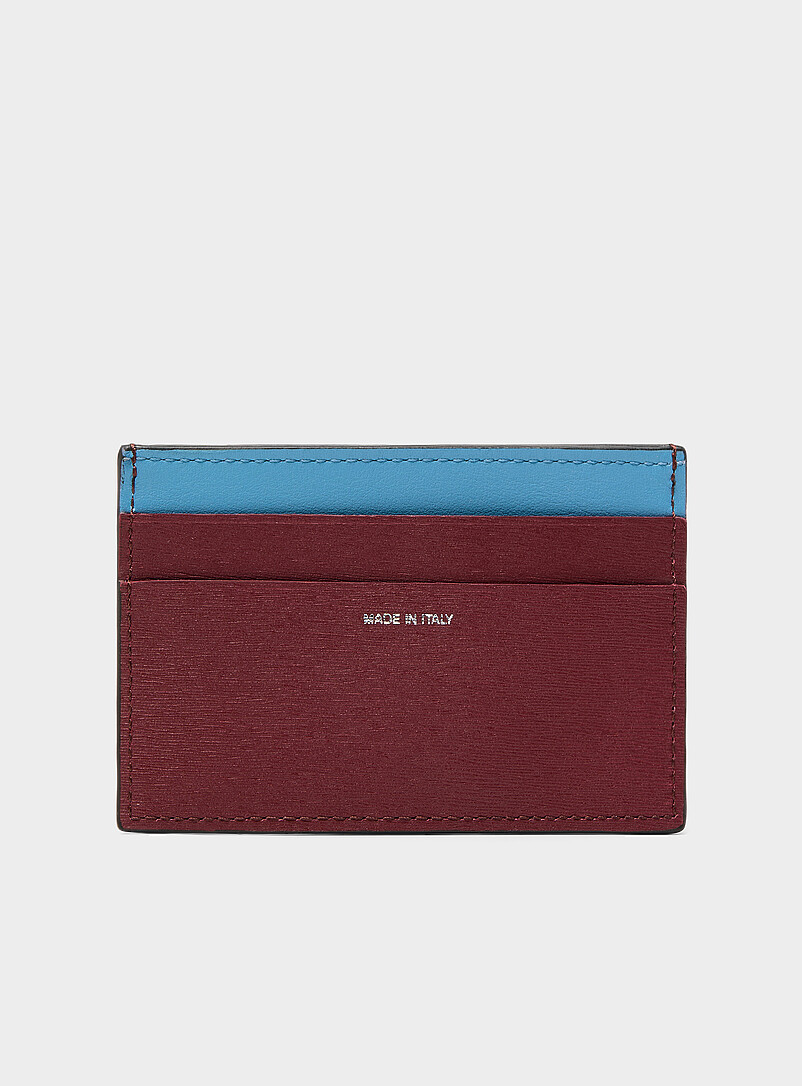 Two-tone contrasting wallet product image 2
