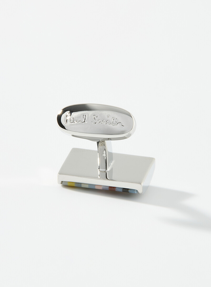 Colourful signature cuff links product image 2