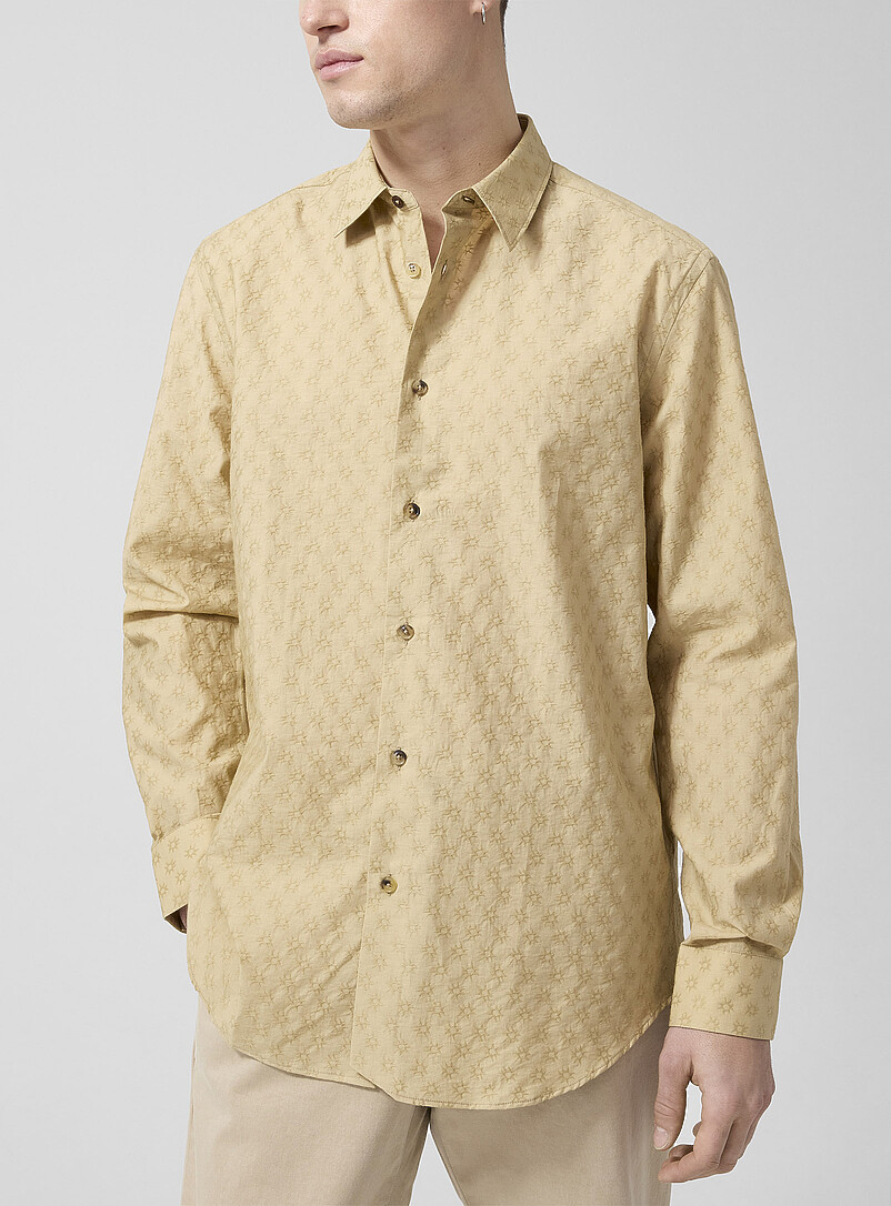Embroidered mini-suns shirt product image (primary)