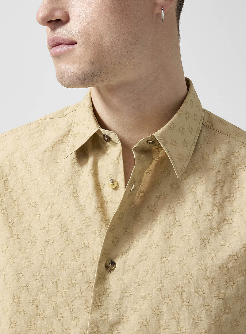 Embroidered mini-suns shirt product image 2