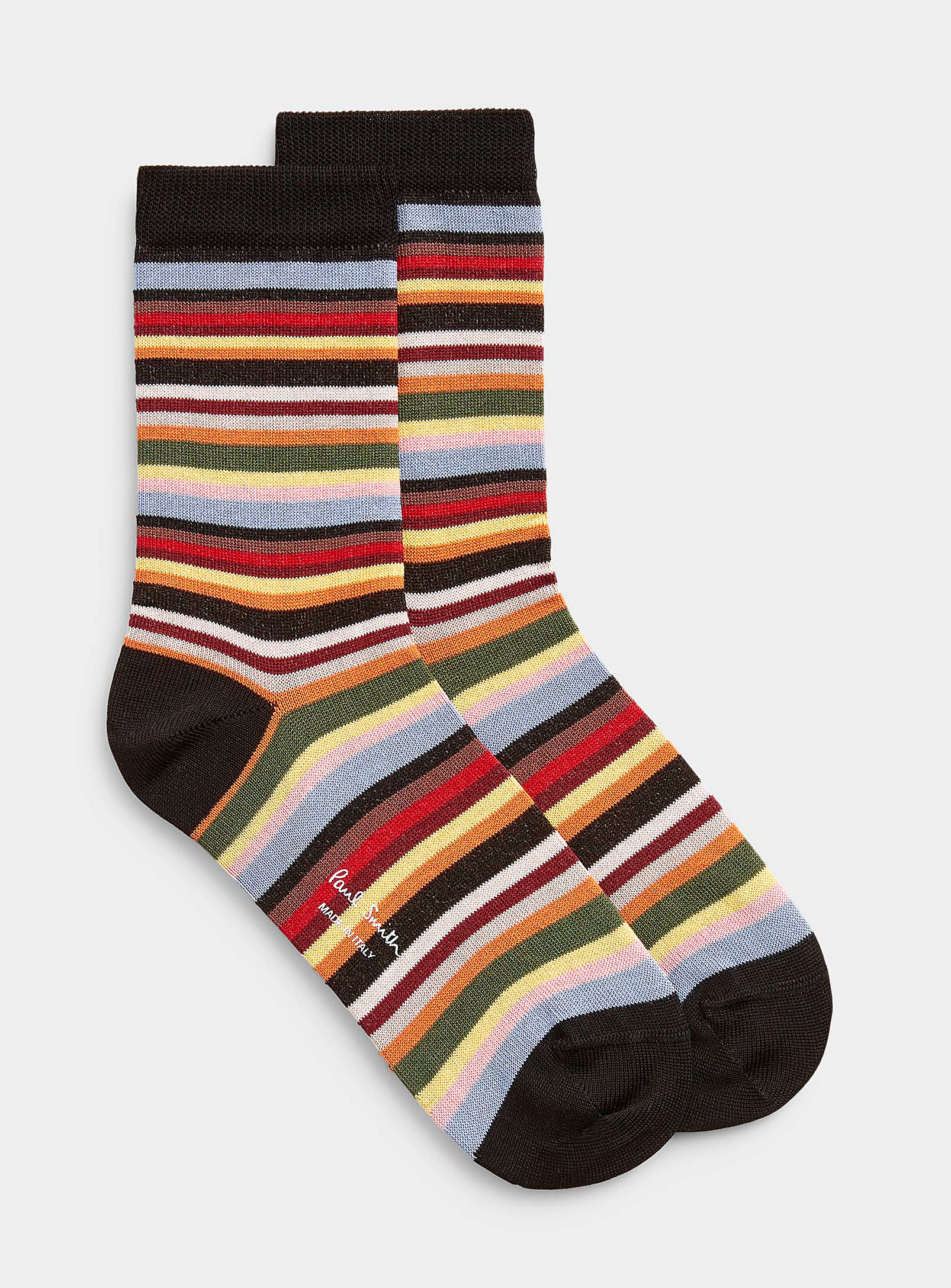 Paul Smith Signature Stripe Sock In Multi