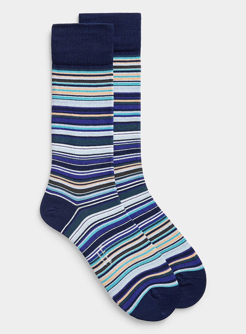 Pinstripe dress socks product image (primary)