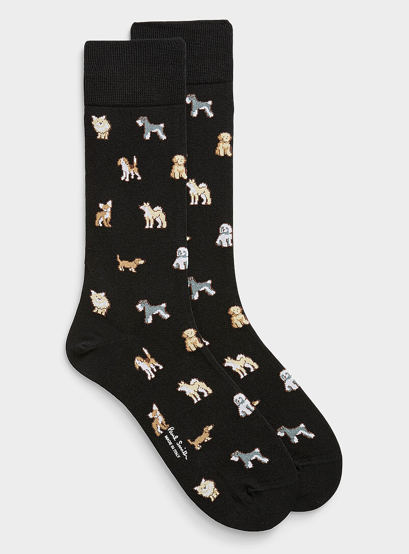 Mini-Dog Dress Socks