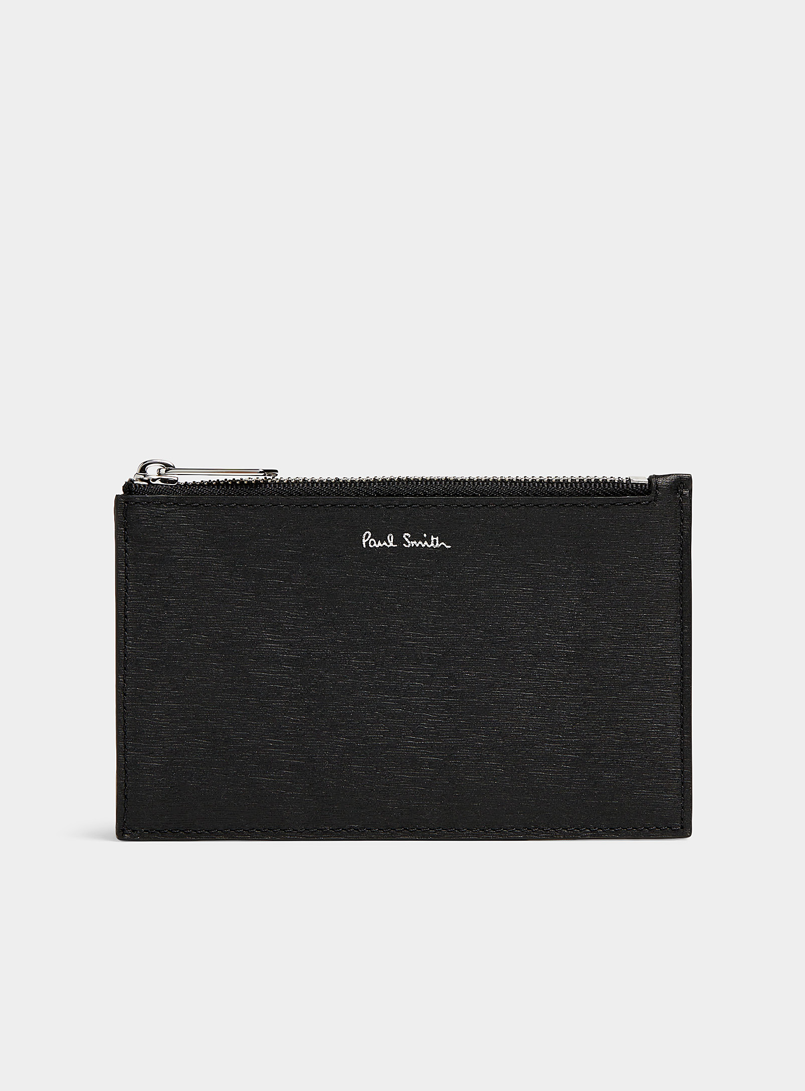 Paul Smith Colour-block Wallet In Black