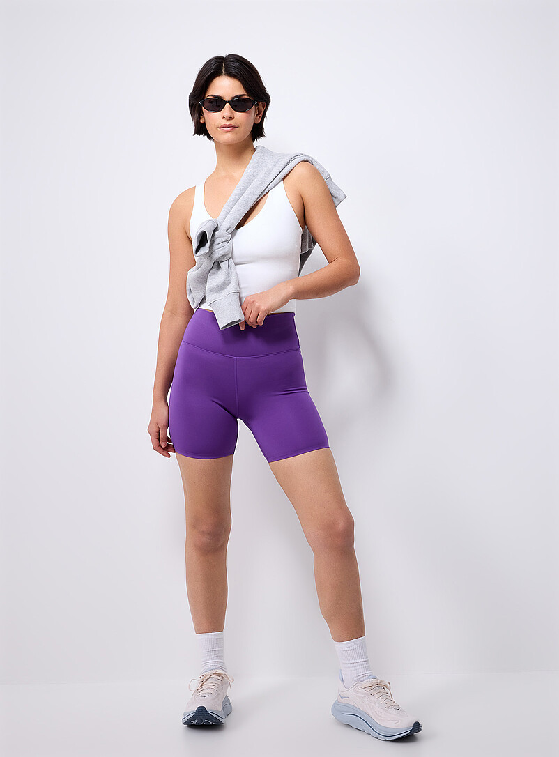 I.FIV5: Le cuissard taille haute Longueur 6 po Rose pour femme
