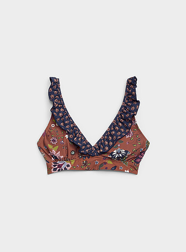 Ruffled bralette