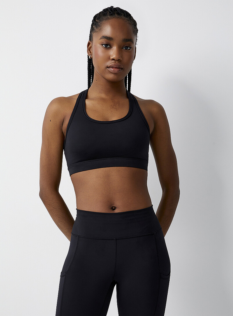 Racerback Sports Bra Medium To High-Impact Support