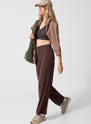 Velvety wide-leg pant product image 4