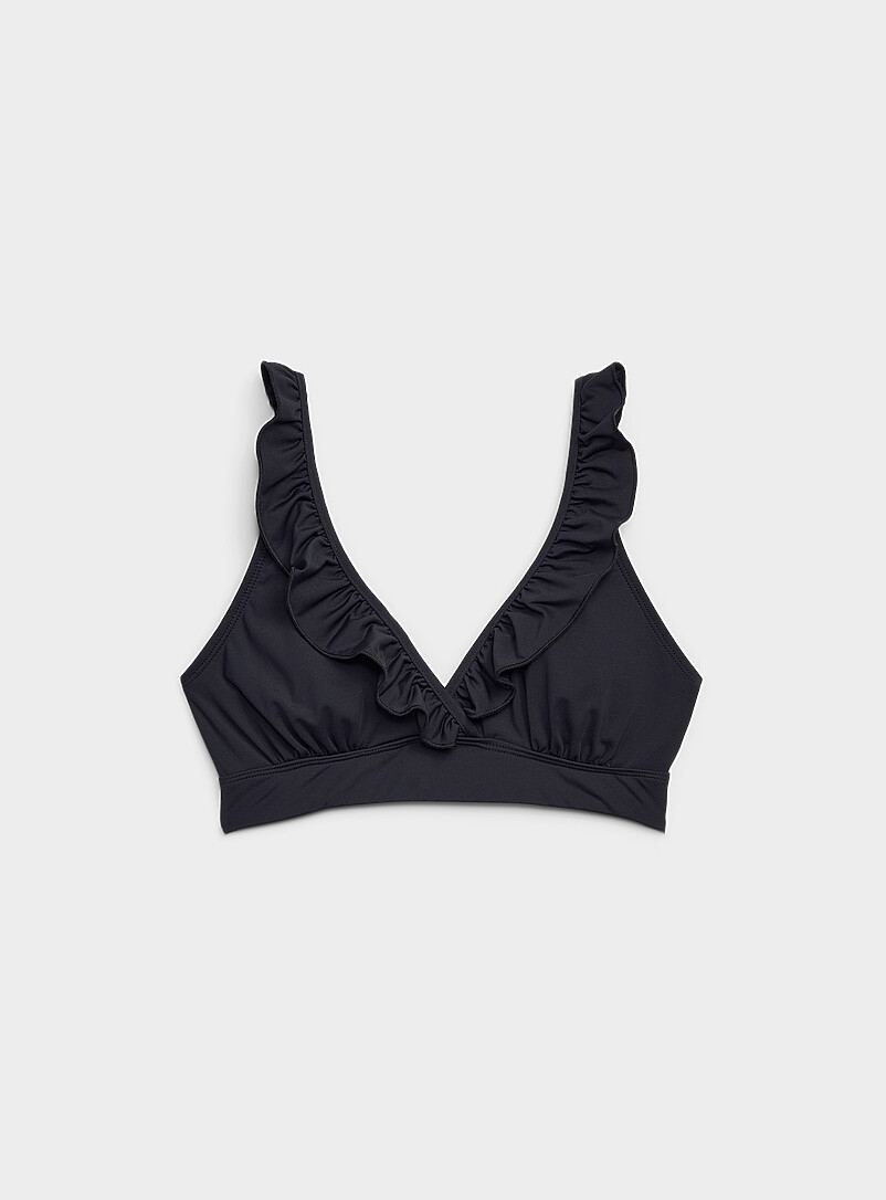 Ruffled bralette product image (primary)