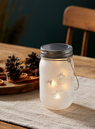 Peaceful cottage jar lantern | Simons Maison | Ambient Lighting | Decor ...