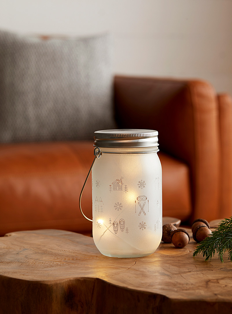Simons Maison Assorted Winter getaway jar lantern