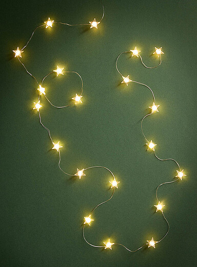 La guirlande lumineuse petites &eacute;toiles <b>Collection de No&euml;l</b>