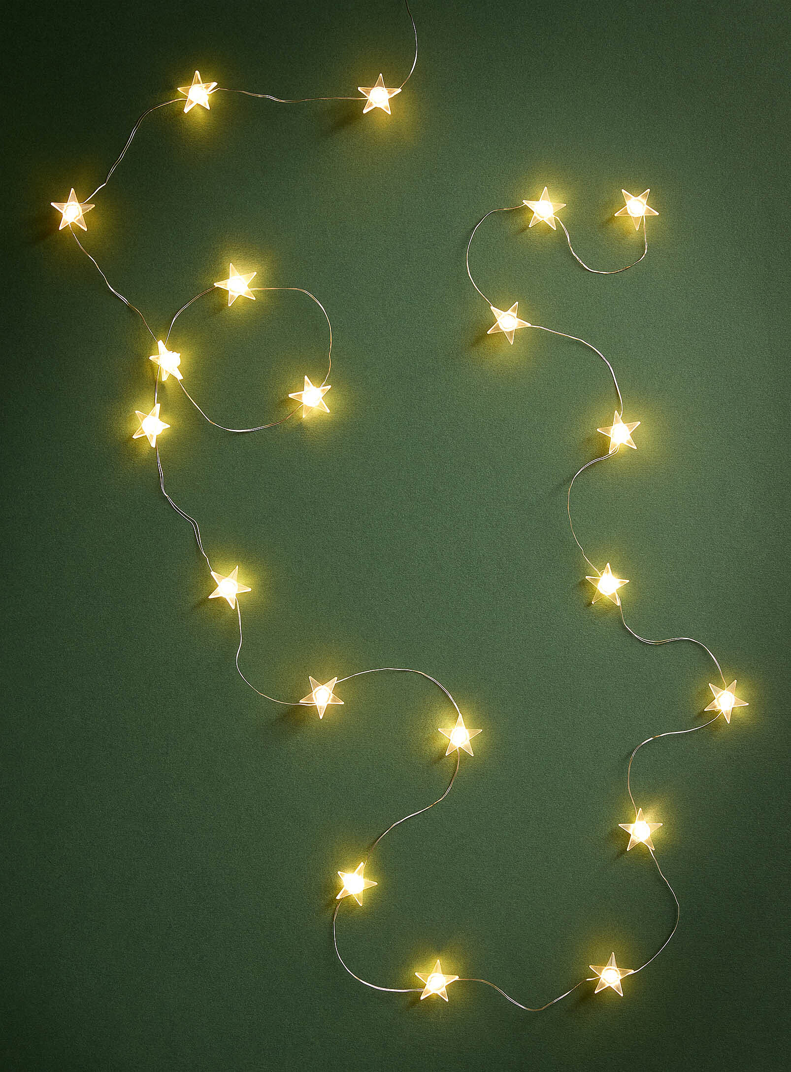 Guirlande lumineuse petites étoiles