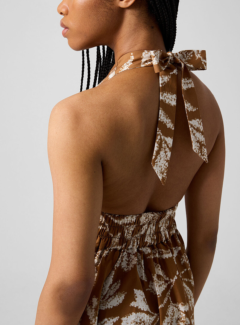 Dotted foliage midi dress product image 2