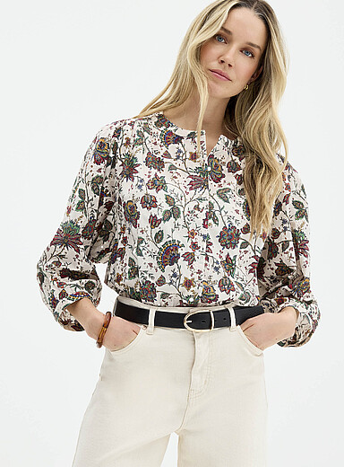 La blouse broderie anglaise en floraison