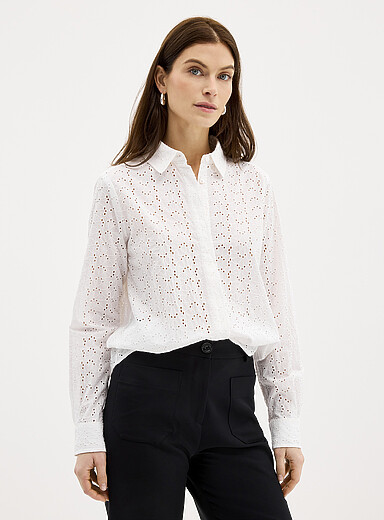 La chemise broderie anglaise