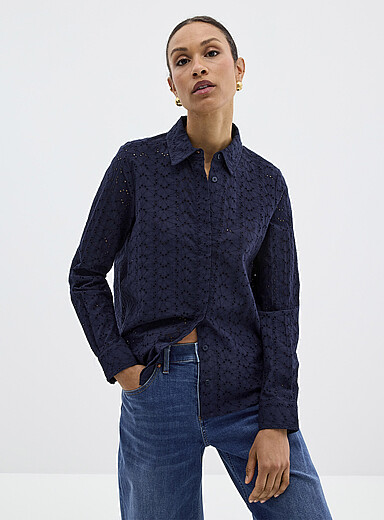 La chemise broderie anglaise
