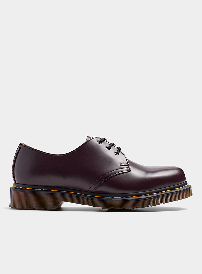 Burgundy 1461 derby shoes Men | Dr. Martens | Shop Men's Dress Shoes |  Simons