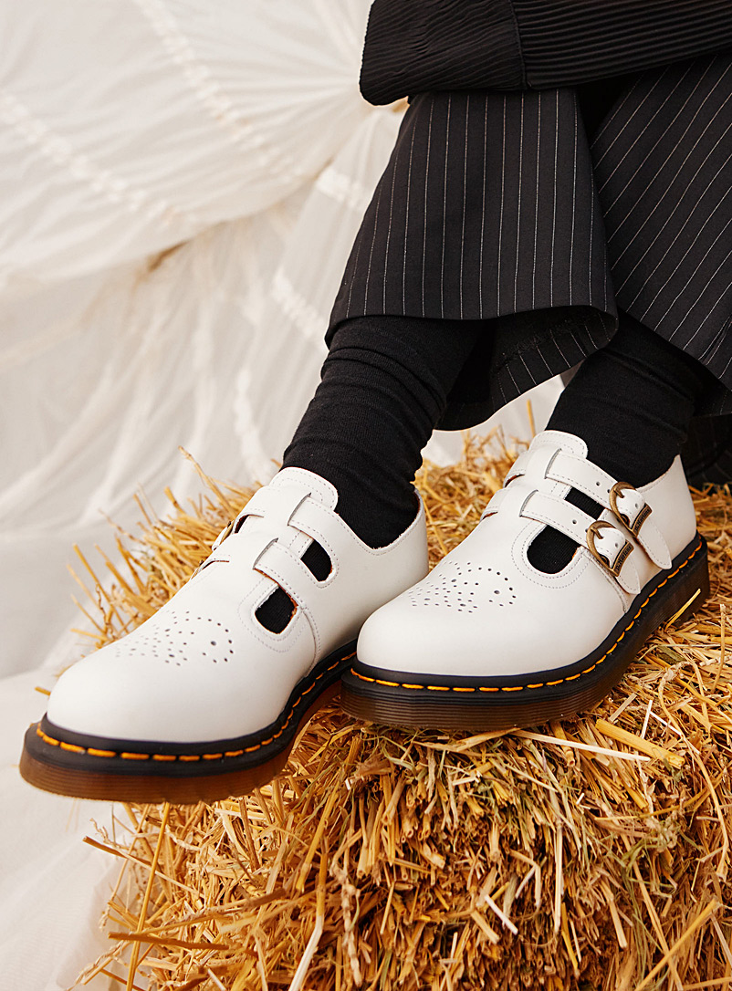 Dr. Martens Ivory White White 8065 Mary Jane shoes Women for women