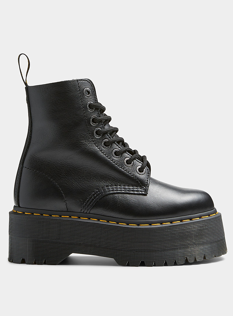 Dr. Martens Black Smooth leather 1460 Pascal Max boots Women for women