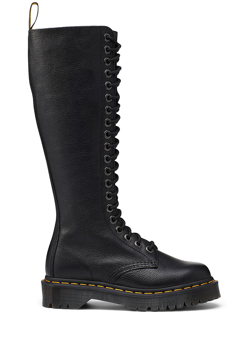 Dr. Martens Black 1B60 Bex laced knee-high boots Women for women
