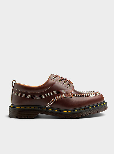 Lowell contrast-seam derby shoes Men