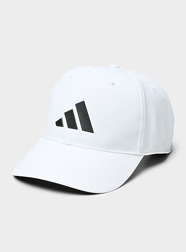 Minimalist logo semi-structured cap