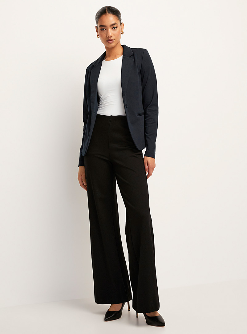 ICHI Fuchsia Supple cinched blazer for women