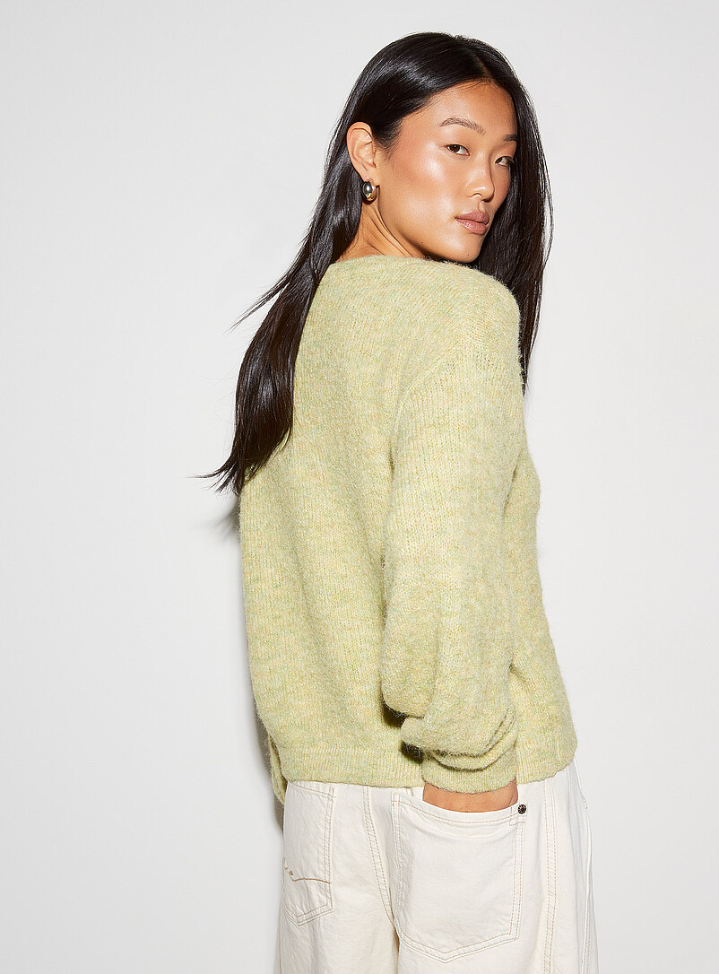 Frog closures ultra-soft cardigan | ICHI | Shop Women's Cardigans