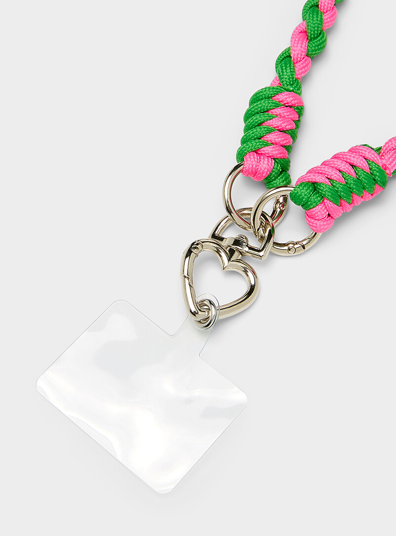 Twisted-cord crossbody phone strap product image 3