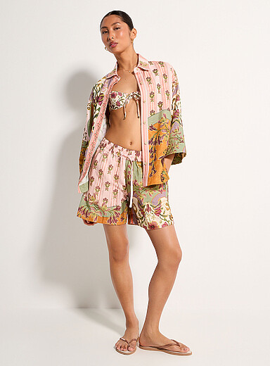 Le short tapisserie po&eacute;tique Renata