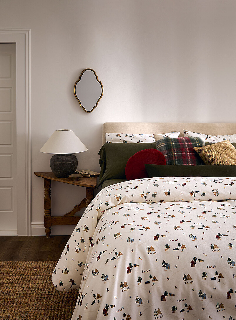 Simons Maison Pure Flannel Duvet Cover Set