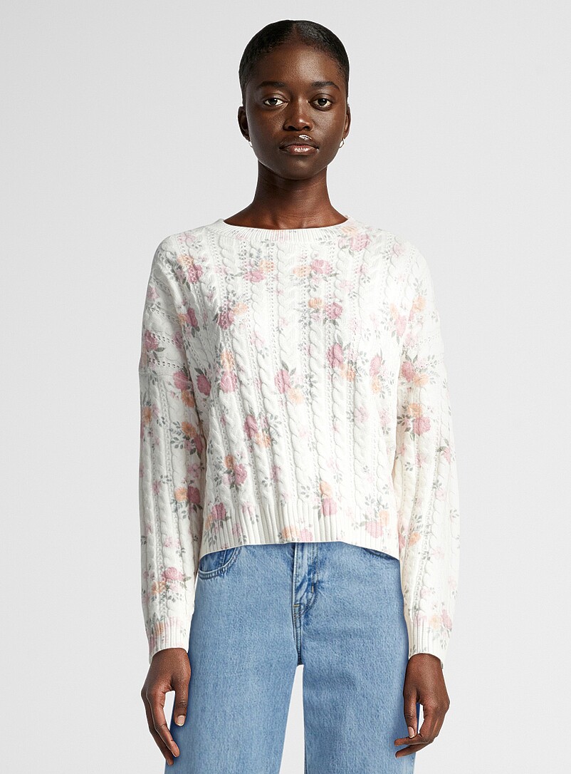 Striped & Patterned Sweaters for Women | Simons Canada