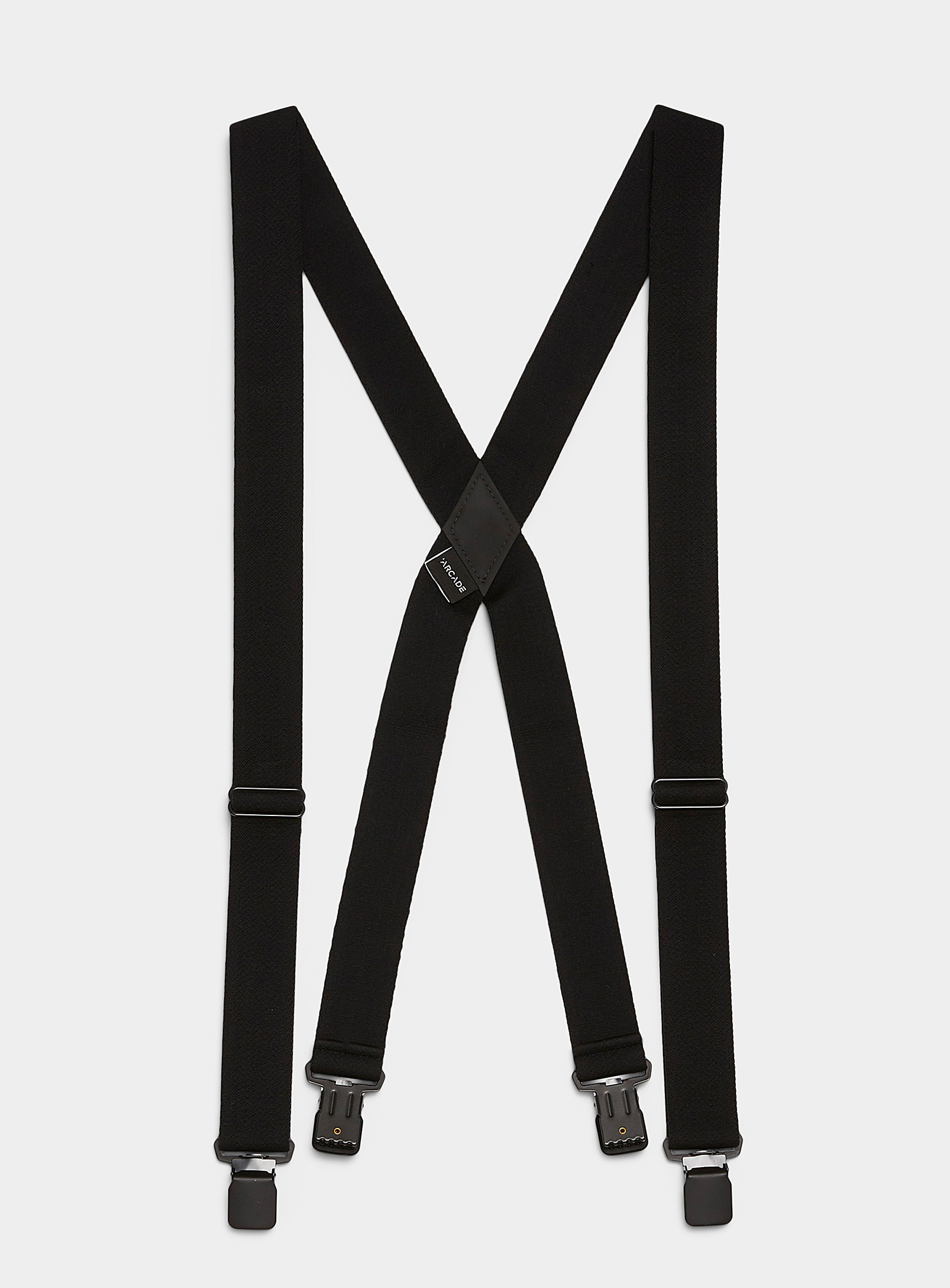 Arcade Jessup Suspenders In Black