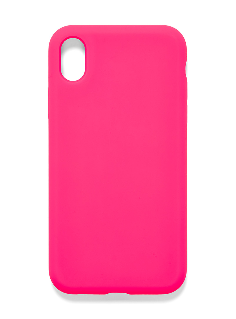 Felony Case: L'étui néon pour iPhone XR Rose pour femme