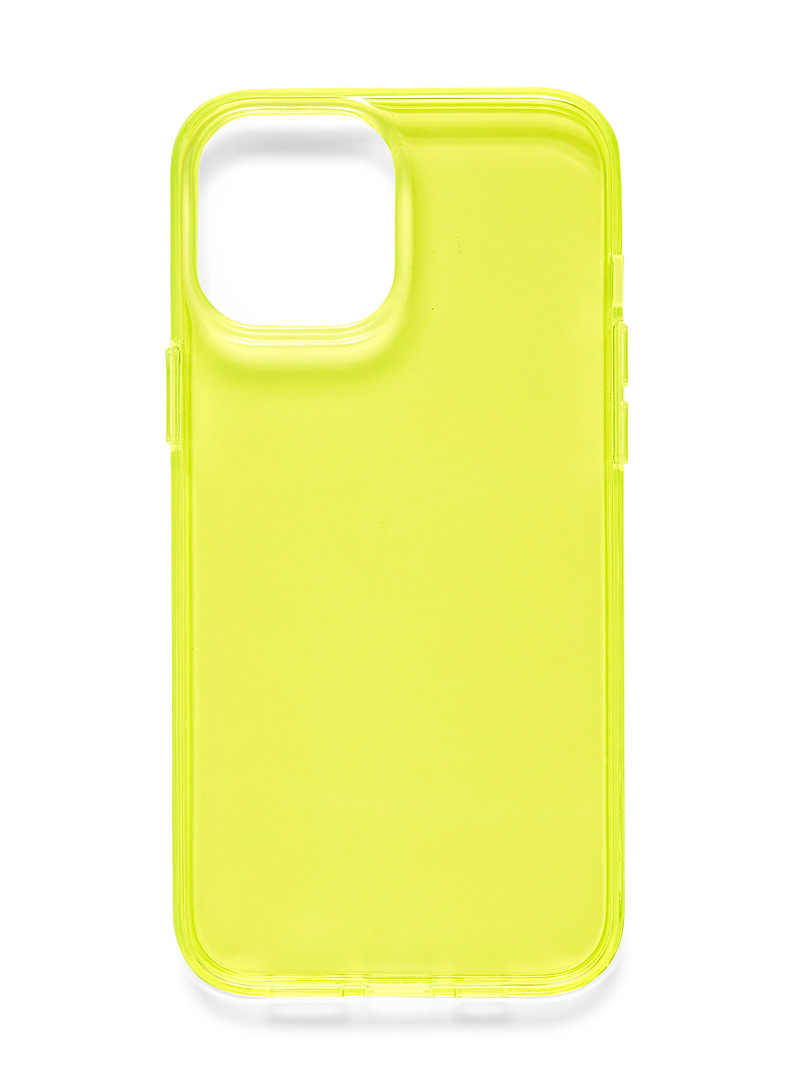 Felony Case: L'étui transparence néon pour iPhone 12 Pro Max Rose pour femme