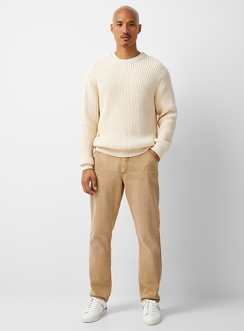 Le 31 Honey Garment-dyed coloured jean Stockholm fit - Slim for men